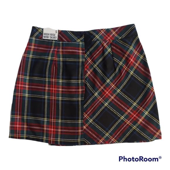ALMOST FAMOUS HIGH RISE MINI SKIRT - Picture 2 of 4